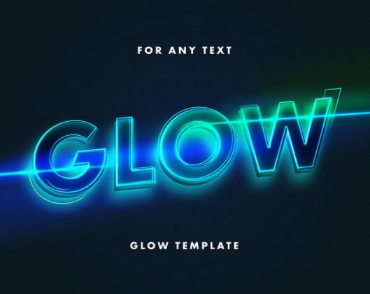 NEON LETTERING TEXT EFFECT