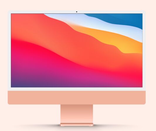 New Psd iMac 24 Mockup