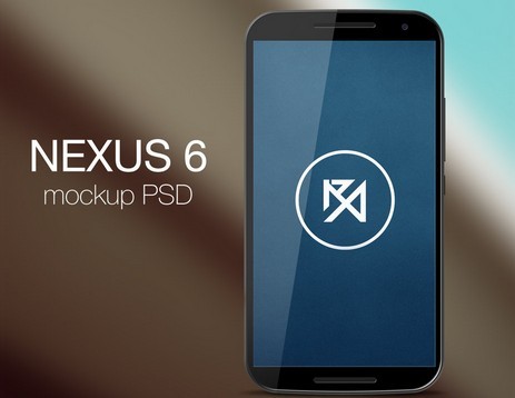 Nexus 6 Mockup PSD