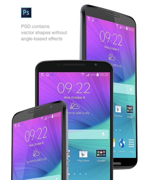 Nexus 6 PSD MockUp