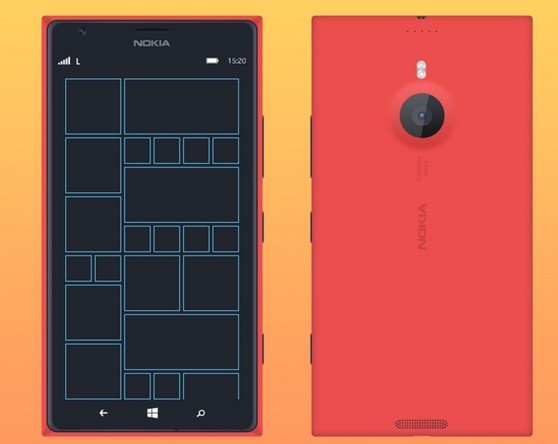 Nokia Lumia 1520 Mockup