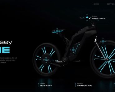 Odyssey Bicycle Landing Page Adobe XD Template