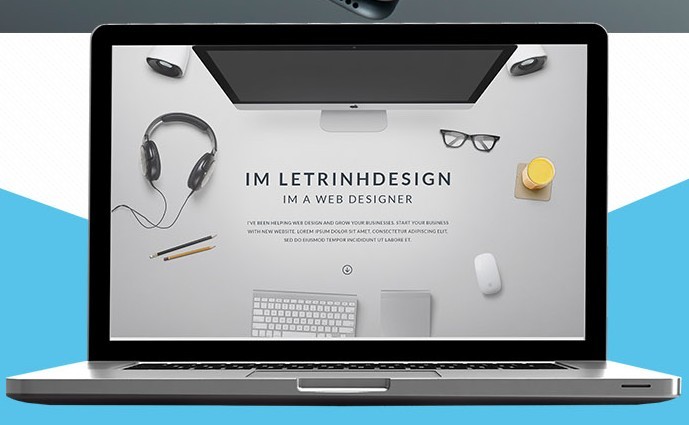 Onepage Portfolio Template Freebie