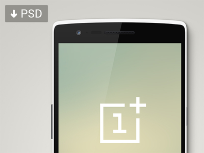 OnePlus One Mockup PSD