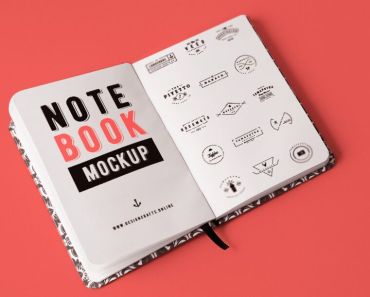 Open Notebook Mockup