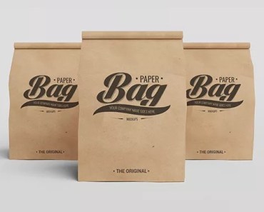 Paper Bag PSD Mockups