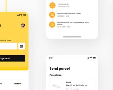 Parcel Delivery App Design