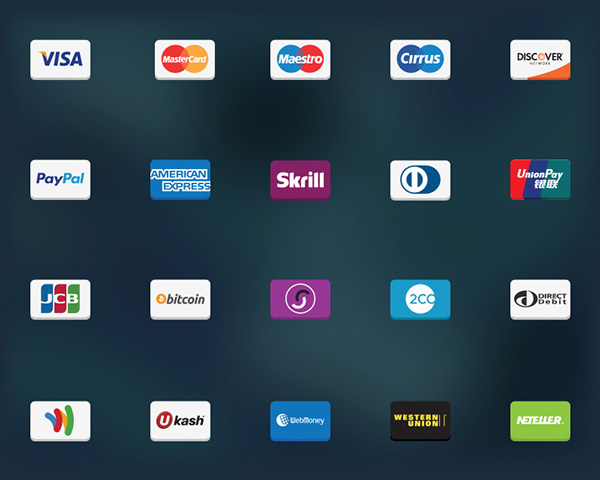 Payment Options Icons