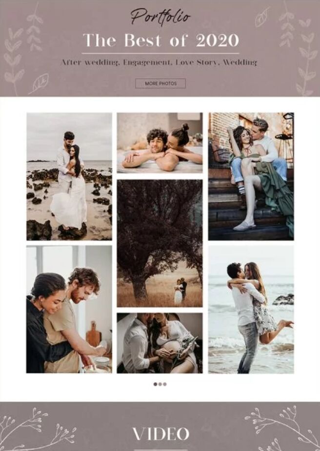 Photography Website Template