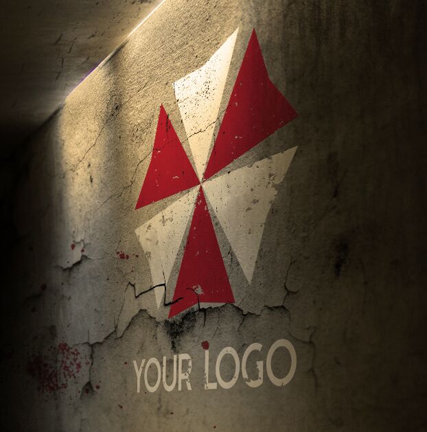 Post Apocalypse Logo Mockup