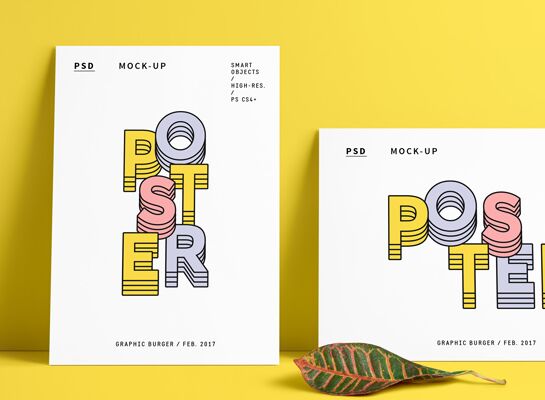 Poster MockUp PSD