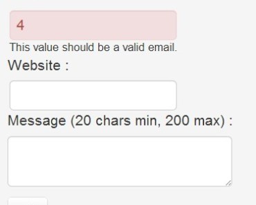 Powerful Javascript Form Validation - Parsley js