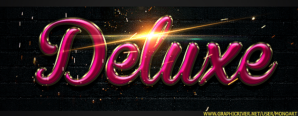 Premium Luxe Text Effect