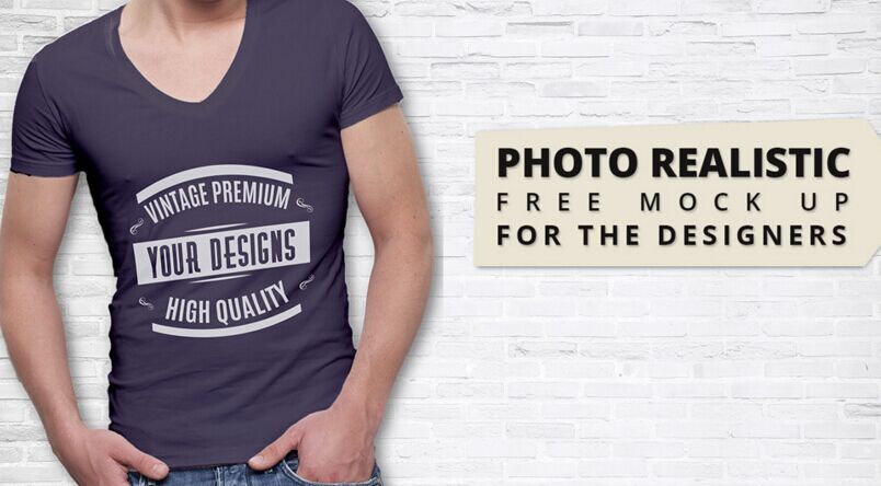 Premium Quality T shirt Mock Up Free Download