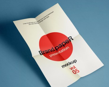 Psd A4 Paper Mock-Up Vol5