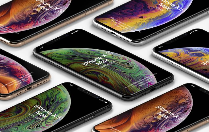 Psd iPhone XS Max Mockup