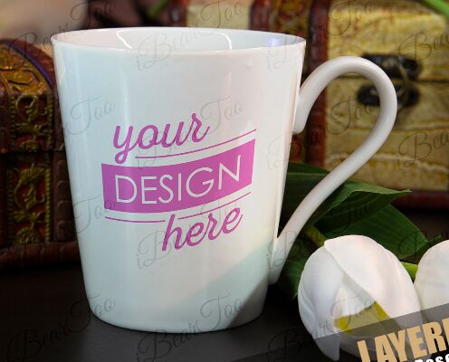 PSD Mockup Mug Cup Template