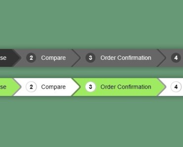 Pure CSS3 Breadcrumbs Navigation