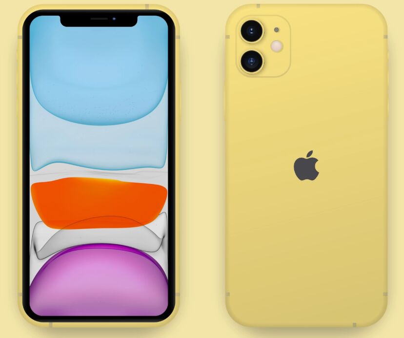 Realistic iPhone 11 XD Mockup