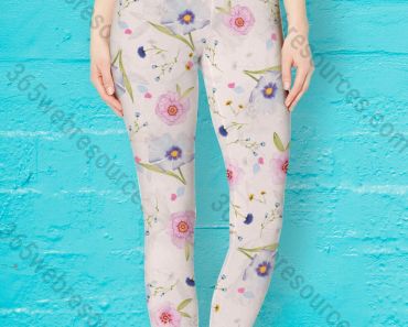 Realistic Women's Legging & Yoga Pants PSD Mockup