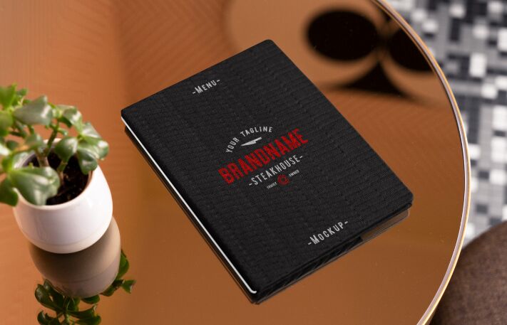 Restaurant Menu PSD Mockup