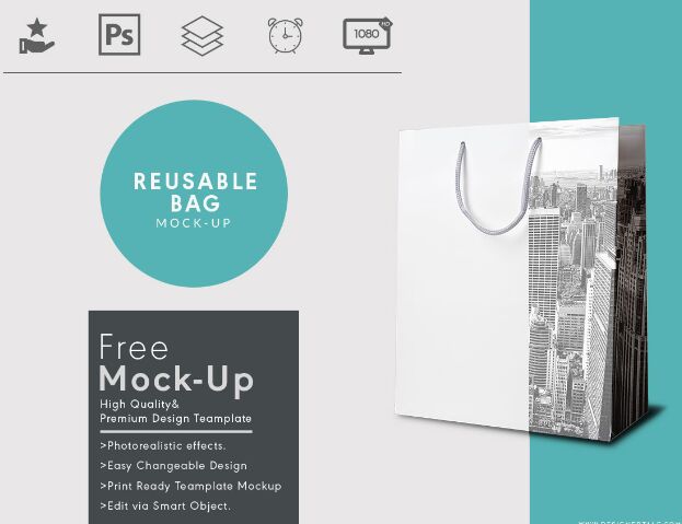 Reusable Bag Mockup