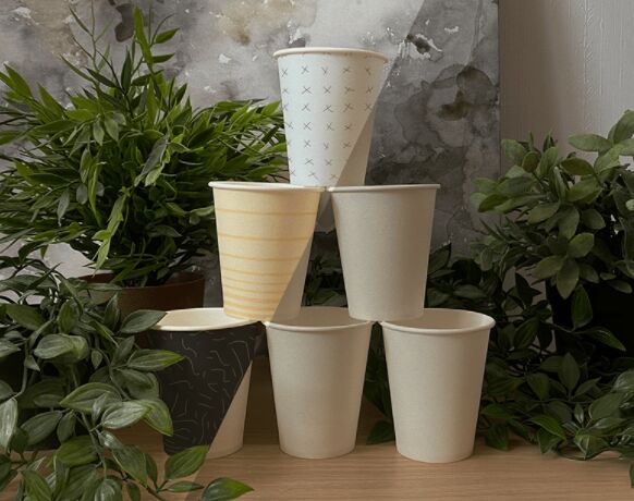 Six Cups Mockup Free