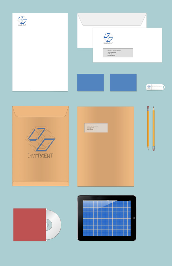 Stationary Branding Mock Up