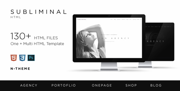 SUBLIMINAL - One + Multi HTML Template