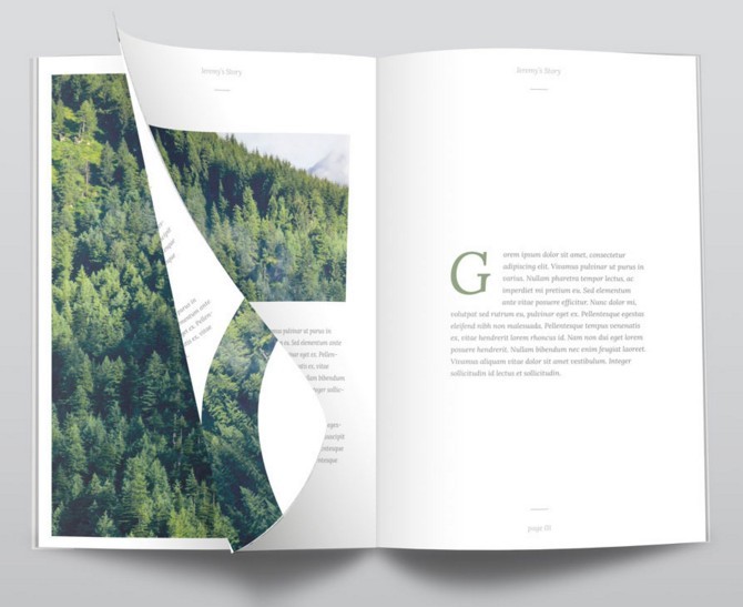 Ultra Clean Free PSD Magazine Mockup