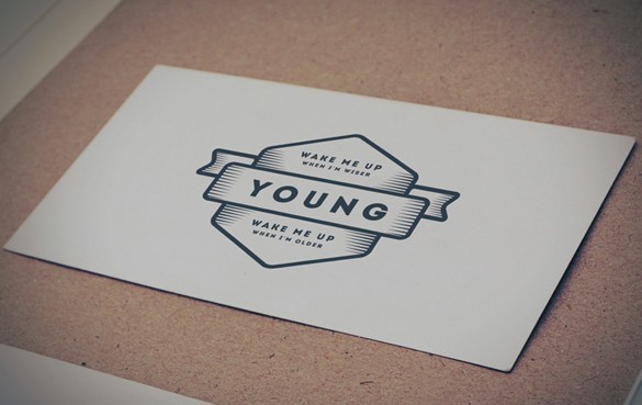 Vintage Logo MockUp PSD #2