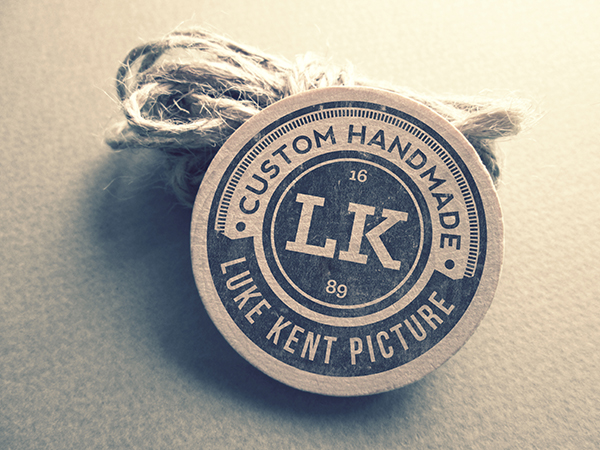 Vintage Logo MockUp PSD