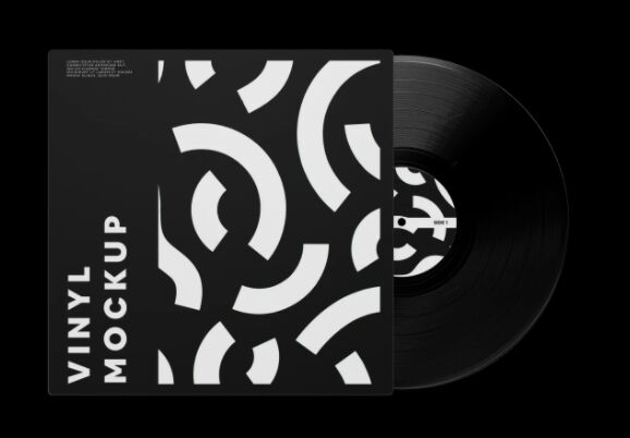 Vinyl Record Mockup