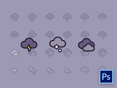 Weather Icons Freebie