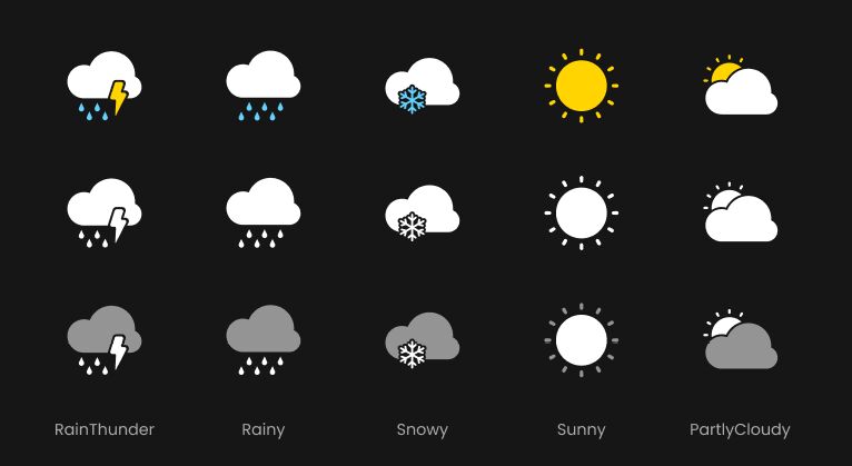 Weather Icons Pack