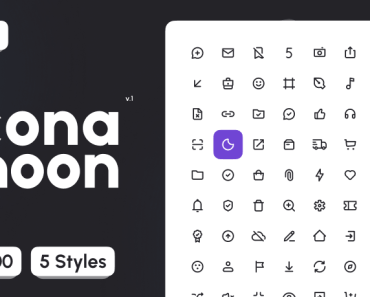 1500+ UI Icons In 5 Styles