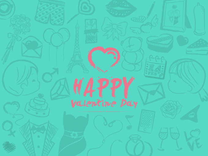 40 Valentine Graphic Element
