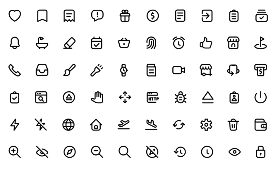 400+ Free Line Icons