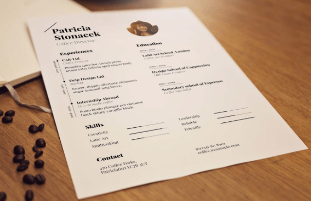 A4 Paper Mockup