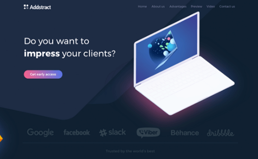 Addstract Free UI kit