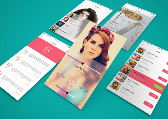 App Screen Showcase Mockup Vol.3