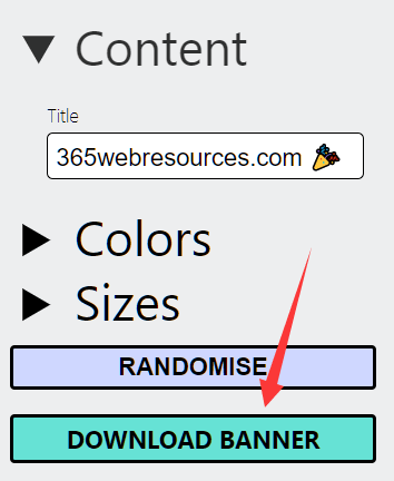 Banner Generator Download