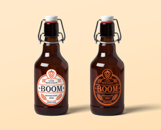 Beer Bottle Mockup