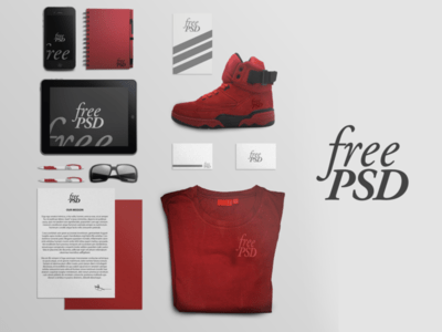 Branding Stationery Free PSD