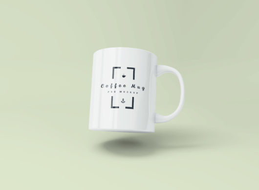 Coffee Mug PSD Mockup