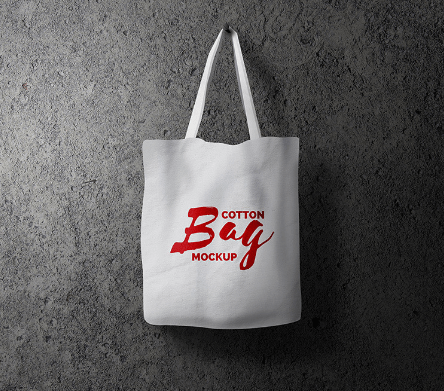 Cotton Bag Mockup PSD