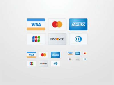 Credit Card Icons - Sketch File