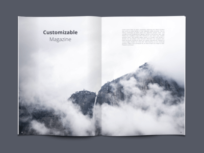 Customizable Magazine