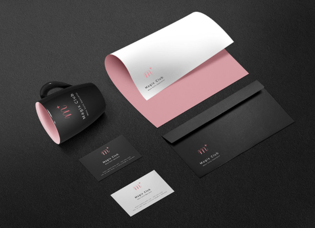 Dark Branding PSD Mockup