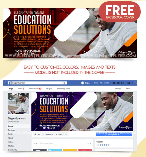 Education Solutions – Free Facebook Cover